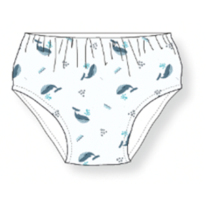 Swim Essentials Plavky pro miminka s UPF 50+ Velryby