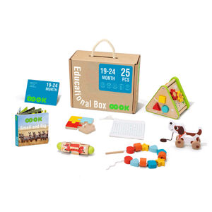 Tooky Toy 19–24 měsíců Edukační box Maxi 6 ks