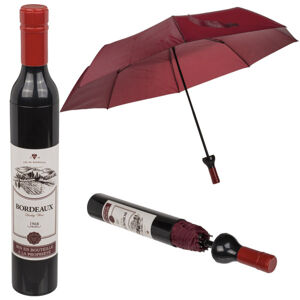 Dáždnik fľaša vína (bez etikety)