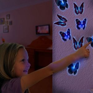 LED motýľ