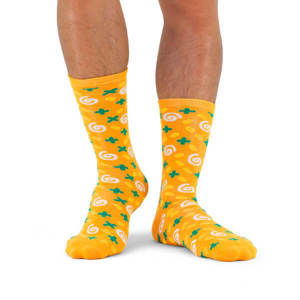 Polievkové ponožky - mrkva a koriander