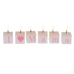 Sviečky s písmenami I love Mama