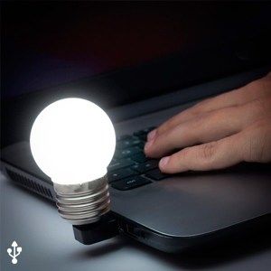 USB LED lampička žiarovka