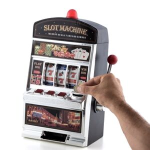 Veľká pokladnička hrací automat (mierne poškodená krabica)