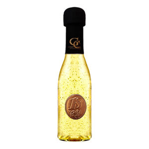 Zlaté šumivé víno 23 karát 0,2 l Narodeniny kovová etiketa 18